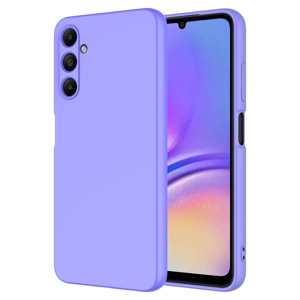 Samsung Galaxy A55 Kılıf Kamera Korumali Mara Lansman Kapak Lila