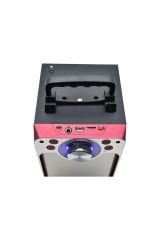 822S Ledli Kumandalı Bluetooth Hoparlör Usb-Tf-Fm Radyo Siyah
