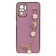 Xiaomi Redmi Note 10 Kılıf El Tutamaçlı Kamera Korumalı Taka Silikon Kapak kılıf