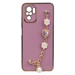 Xiaomi Redmi Note 10 Kılıf El Tutamaçlı Kamera Korumalı Taka Silikon Kapak kılıf