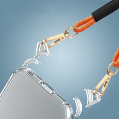 Xiaomi Redmi Note 13 Pro Plus 5G Kılıf Airbagli Takılabilir Askı Aparatlı Snap Silikon Kapak