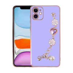 iPhone 12 Kılıf El Tutamaçlı Kamera Korumalı Taka Silikon Kapak