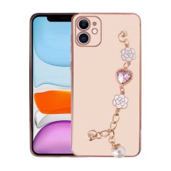 iPhone 12 Kılıf El Tutamaçlı Kamera Korumalı Taka Silikon Kapak