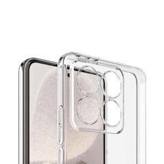 Xiaomi 14T Kılıf Kamera Korumali Süper Silikon Kapak Şeffaf