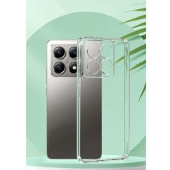 Xiaomi 14T Kılıf Kamera Korumali Süper Silikon Kapak Şeffaf