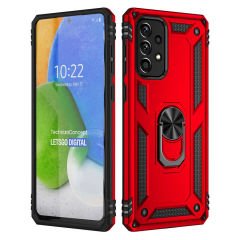 Samsung Galaxy A73 Kılıf Vega Tank Sert Yüzüklü Standlı Zırh Koruma Kapak