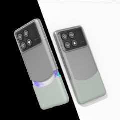 Poco X6 Pro Kılıf Mıknatıslı Duble Kapak