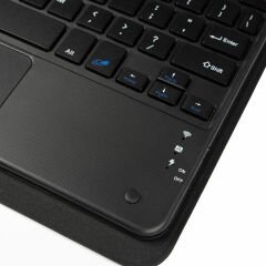Samsung Galaxy Tab S10 Border Keyboard Bluetooh Bağlantılı Standlı Klavyeli Tablet Kılıfı