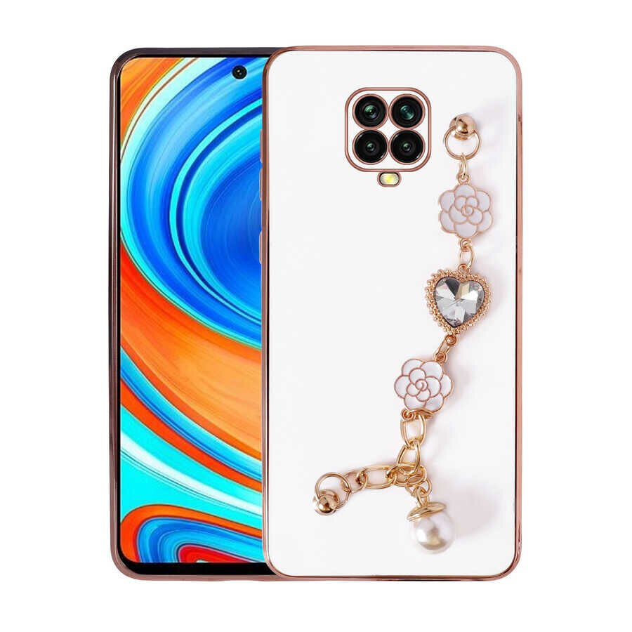 Xiaomi Redmi Note 9S Kılıf El Tutamaçlı Kamera Korumalı Taka Silikon Kapak
