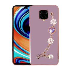 Xiaomi Redmi Note 9S Kılıf El Tutamaçlı Kamera Korumalı Taka Silikon Kapak