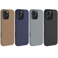 iPhone 16 Pro Kılıf Magsafe Şarj Özellikli Sıvı Teknolojili Silinebilir Sert Kivi Kapak