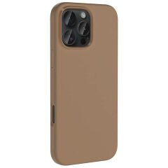 iPhone 16 Pro Kılıf Magsafe Şarj Özellikli Sıvı Teknolojili Silinebilir Sert Kivi Kapak