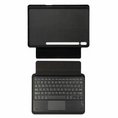 Samsung Galaxy Tab S9 Ultra SM-X910 Border Keyboard Bluetooh Bağlantılı Standlı Klavyeli Tablet Kılıfı