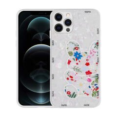 iPhone 12 Pro Max Kılıf Desenli Sert Silikon Mumila Kapak