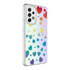 Samsung Galaxy A23 M-Blue Desenli Kapak kılıf
