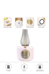 Vintage Gaz Lambası Taşınabilir Bluetooth Speaker Ayarlanabilir Işıklı USB Şarjlı