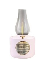 Vintage Gaz Lambası Taşınabilir Bluetooth Speaker Ayarlanabilir Işıklı USB Şarjlı