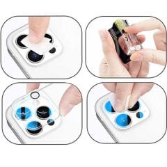 iPhone 13 Pro Max Kamera Lens Koruyucu Cam Filmi