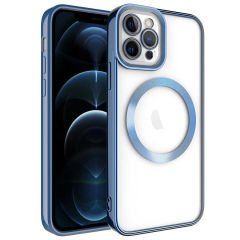 iPhone 12 Pro Max Kılıf Magsafe Wireless Şarj Özellikli Setro Silikon
