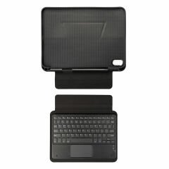 iPad 10.9 2022 (10.Nesil) Border Keyboard Bluetooh Bağlantılı Standlı Klavyeli Tablet Kılıfı
