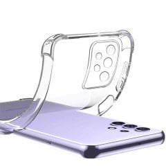 Samsung Galaxy A23 Kılıf Nitro Anti Shock Darbe Emici Köşe Korumalı Şeffaf Silikon Kapak