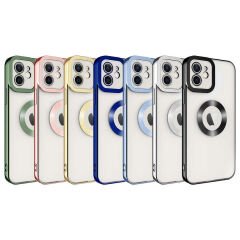 iPhone 12 Kılıf Kamera Korumalı Gösteren Omega Kapak