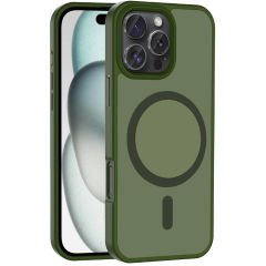 iPhone 16 Pro Kılıf Kablosuz Şarj Özellikli Mat Arka Yüzey Sio Kapak