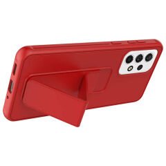 Samsung Galaxy A23 Kılıf Qstand Kapak kılıf