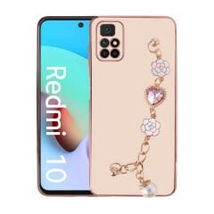 Xiaomi Redmi 10 Kılıf El Tutamaçlı Kamera Korumalı Taka Silikon Kapak kılıf