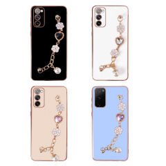 Samsung Galaxy S20 FE Kılıf El Tutamaçlı Kamera Korumalı Taka Silikon Kapak