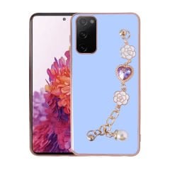 Samsung Galaxy S20 FE Kılıf El Tutamaçlı Kamera Korumalı Taka Silikon Kapak