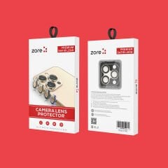 iPhone 12 Pro Max CL-12 Premium Safir Kamera Lens Koruyucu