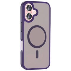 iPhone 16 Plus Kılıf Kablosuz Şarj Özellikli Mat Arka Yüzey Sio Kapak