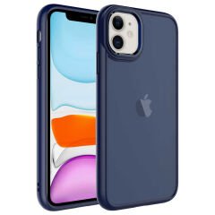 iPhone 11 Kılıf Buzlu Sert PC May Kapak