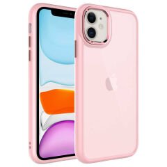 iPhone 11 Kılıf Buzlu Sert PC May Kapak