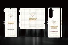 Samsung Galaxy Z Fold 5 Zore Narr Tpu Çiftli Body Ekran Koruyucu