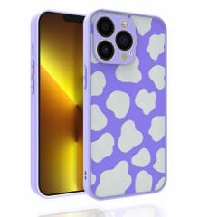 iPhone 13 Pro Kılıf Desenli Kamera Korumalı Parlak Nora Kapak