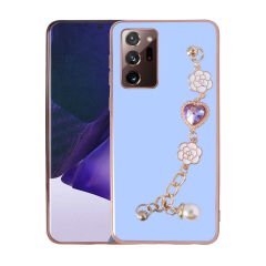 Samsung Galaxy Note 20 Ultra Kılıf El Tutamaçlı Kamera Korumalı Taka Silikon Kapak