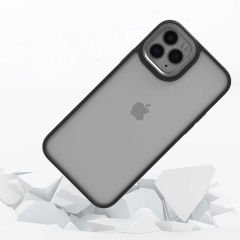 iPhone 11 Pro Kılıf Kamera Çıkıntılı Arkası Şeffaf Köşeleri Parlak Renkli Işlemeli Flora Kapak