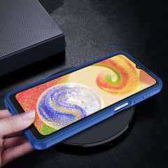 Samsung Galaxy A04 Kamera Çıkıntılı Arkası Şeffaf Köşeleri Parlak Renkli Işlemeli Flora Kapak
