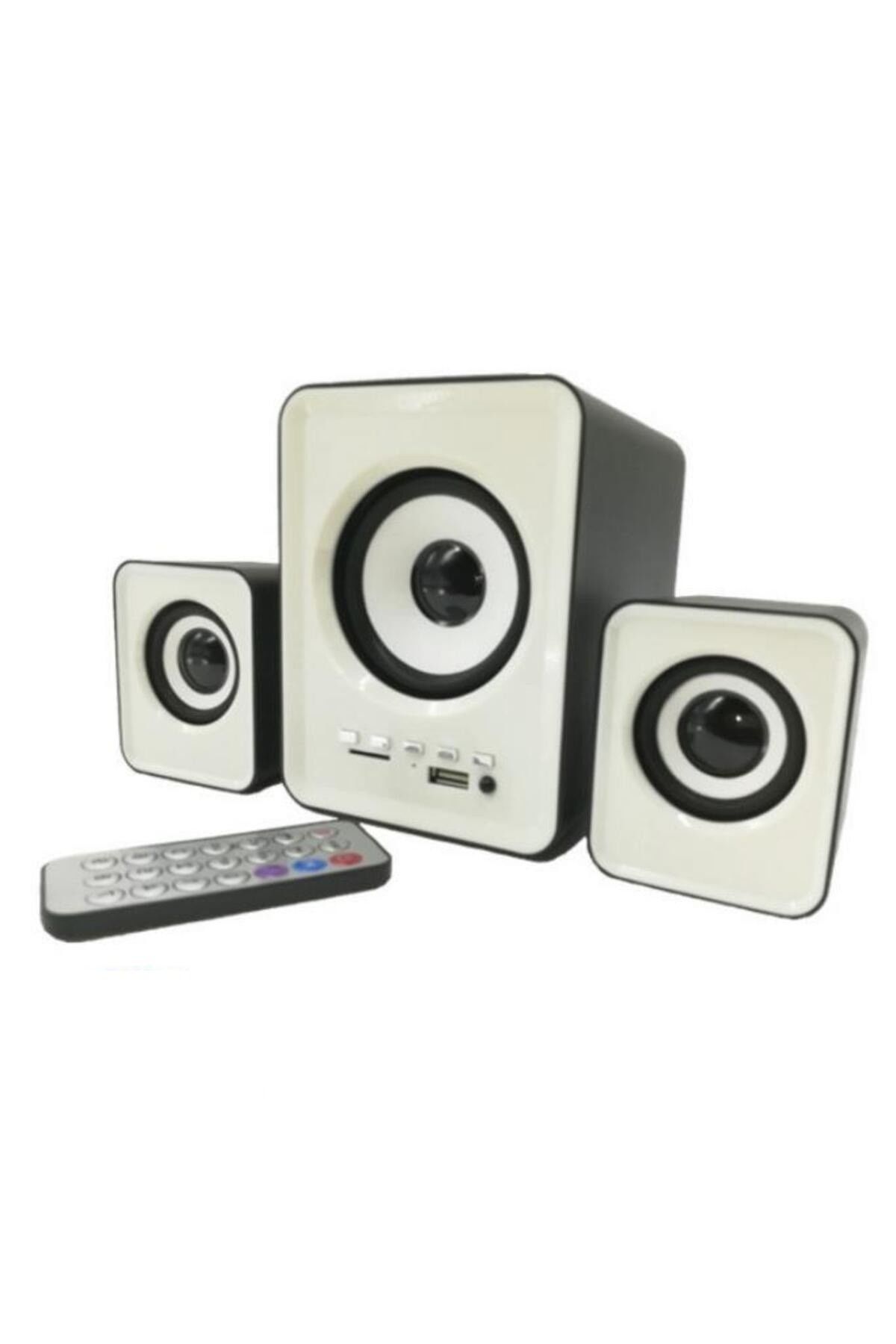 D23 Bluetooth Hoparlör 3.5mm Jack Kablolu Bilgisayar Hoparlörü