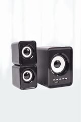 D23 Bluetooth Hoparlör 3.5mm Jack Kablolu Bilgisayar Hoparlörü