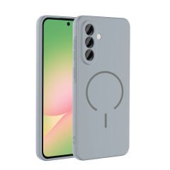 Samsung Galaxy A56 Kılıf Meta Lansman M-Safe Kamera Korumalı içi Kadife Yumuşak Renkli Süet Silikon