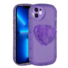 iPhone 12 Kılıf Kamera Korumalı Pop Soketli Renkli Ofro Kapak