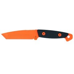 Wolf Tanto - Cubic G10 Black Elcik - Sleipner Hunter Orange (Turuncu) Bıçak