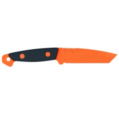 Wolf Tanto - Cubic G10 Black Elcik - Sleipner Hunter Orange (Turuncu) Bıçak