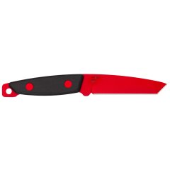Fox Tanto - Cubic G10 Black Elcik - Sleipner USMC Red (Kırmızı) Bıçak