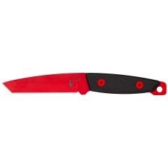 Fox Tanto - Cubic G10 Black Elcik - Sleipner USMC Red (Kırmızı) Bıçak
