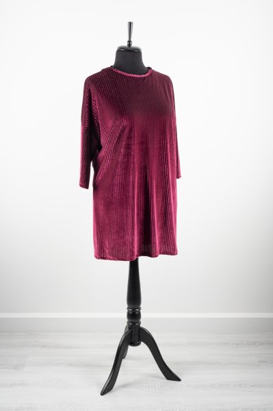 Zara Kadife Oversize Elbise