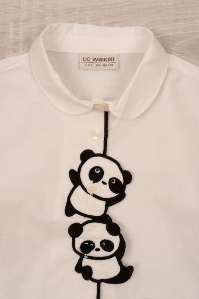 LCW Panda Desenli Gömlek